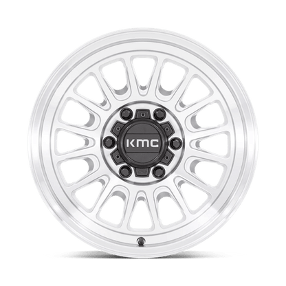 KMC KM724 IMPACT OL SILVER MACHINED