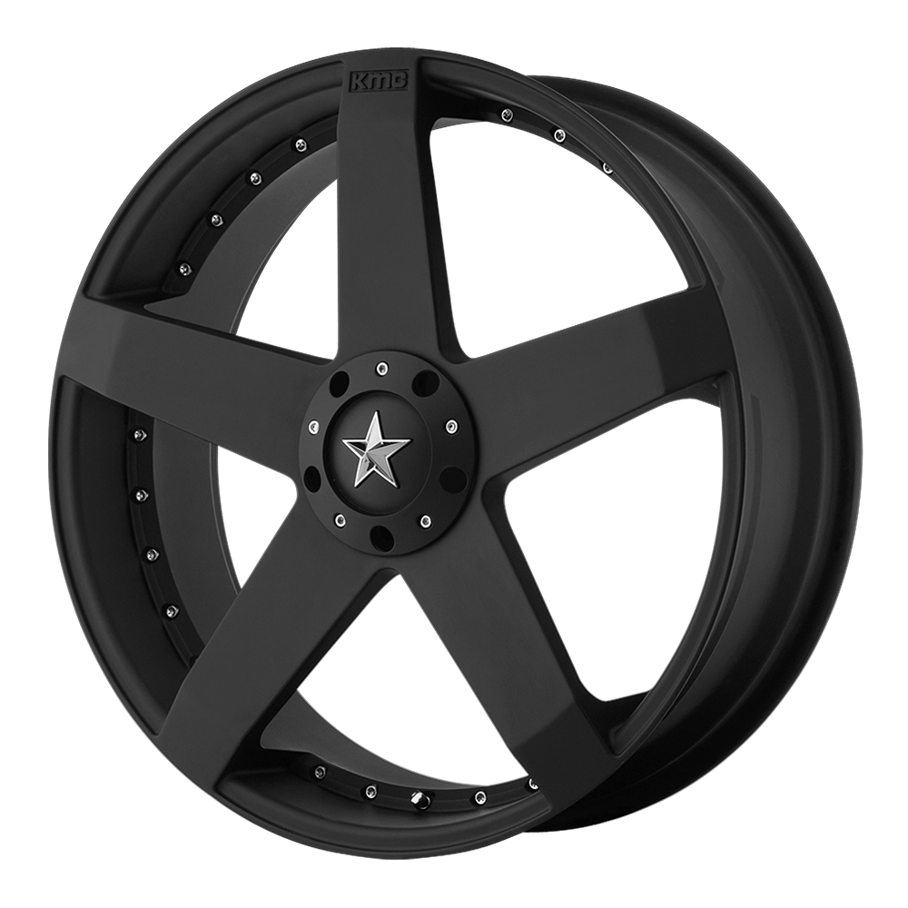 KMC KM775 ROCKSTAR CAR MATTE BLACK