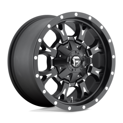 Fuel 1PC D517 KRANK MATTE BLACK MILLED