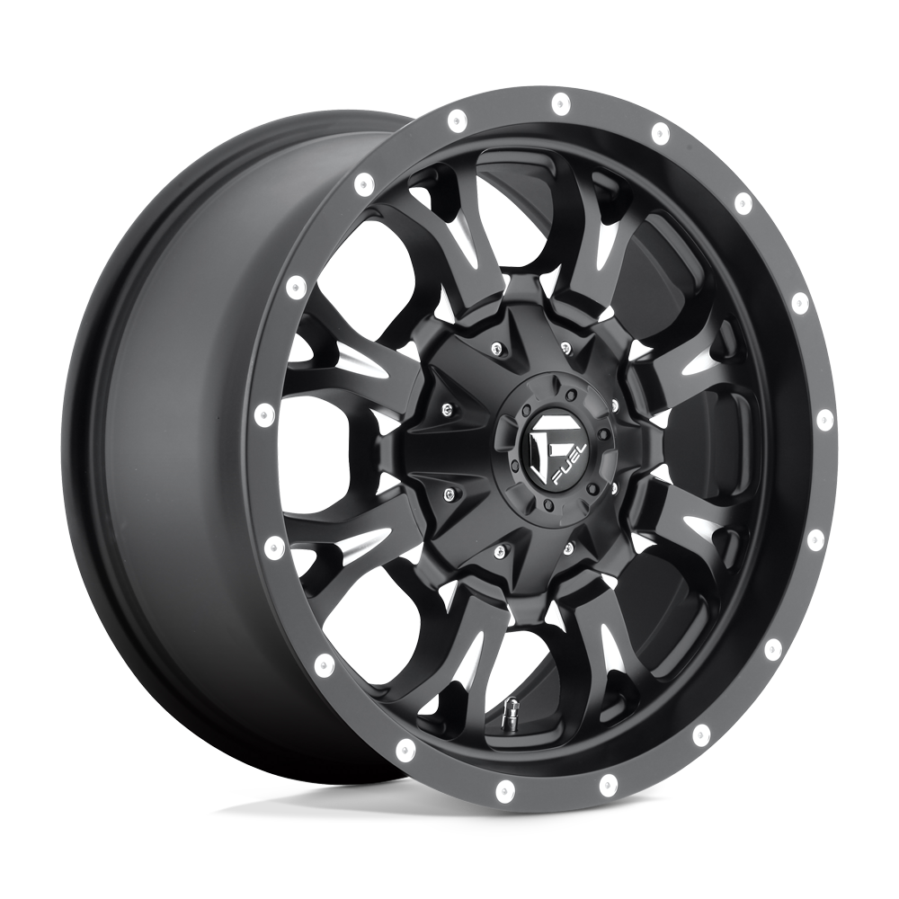 Fuel 1PC D517 KRANK MATTE BLACK MILLED