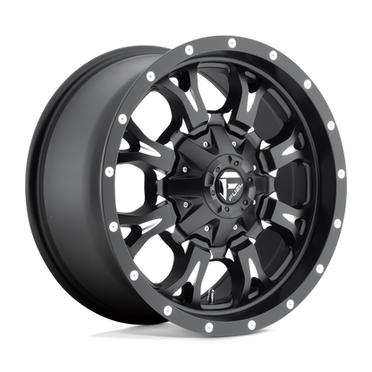 Fuel 1PC D517 KRANK MATTE BLACK MILLED