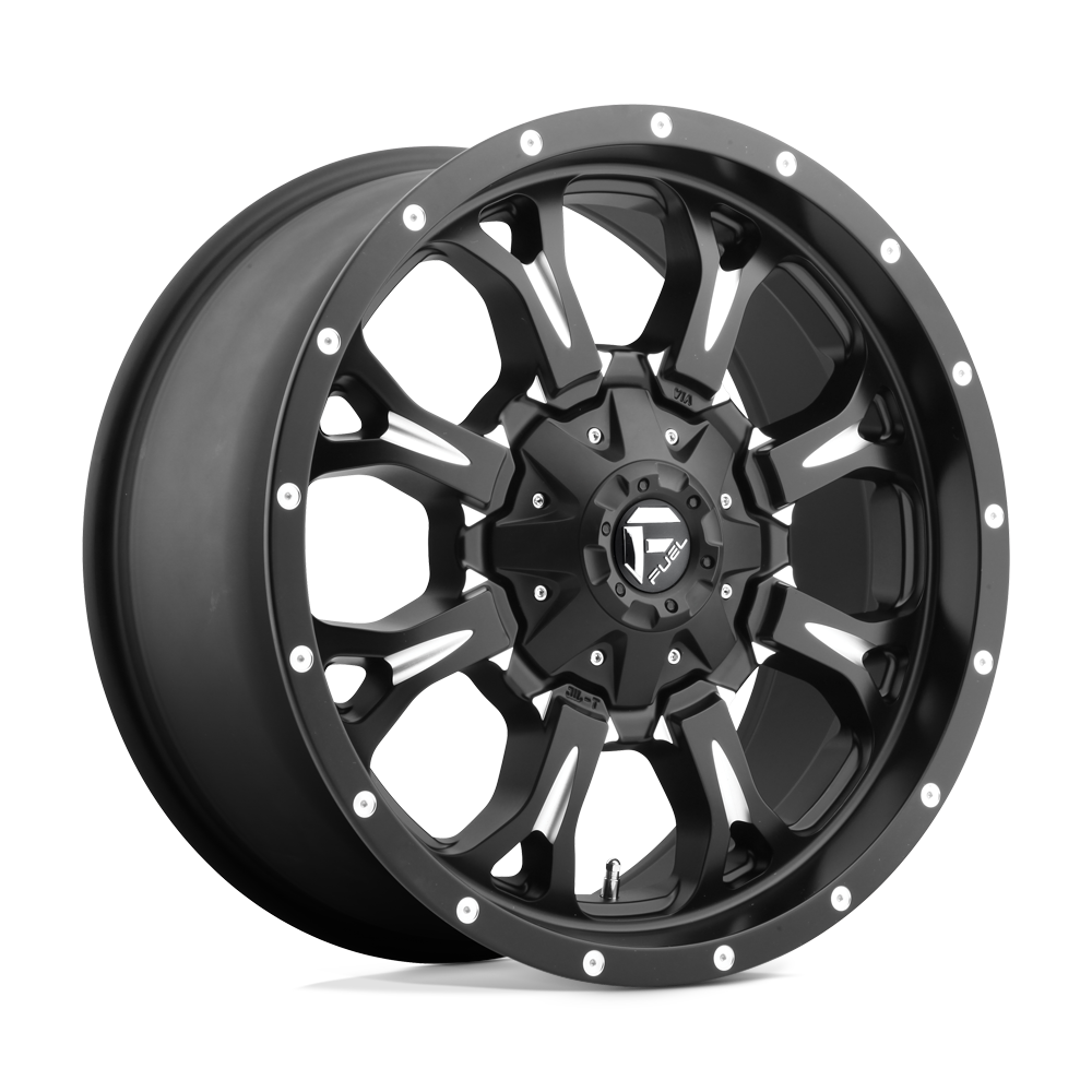 Fuel 1PC D517 KRANK MATTE BLACK MILLED