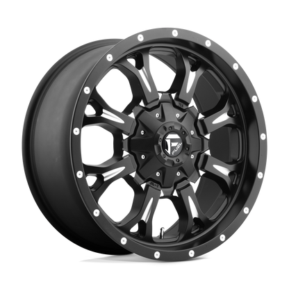 Fuel 1PC D517 KRANK MATTE BLACK MILLED