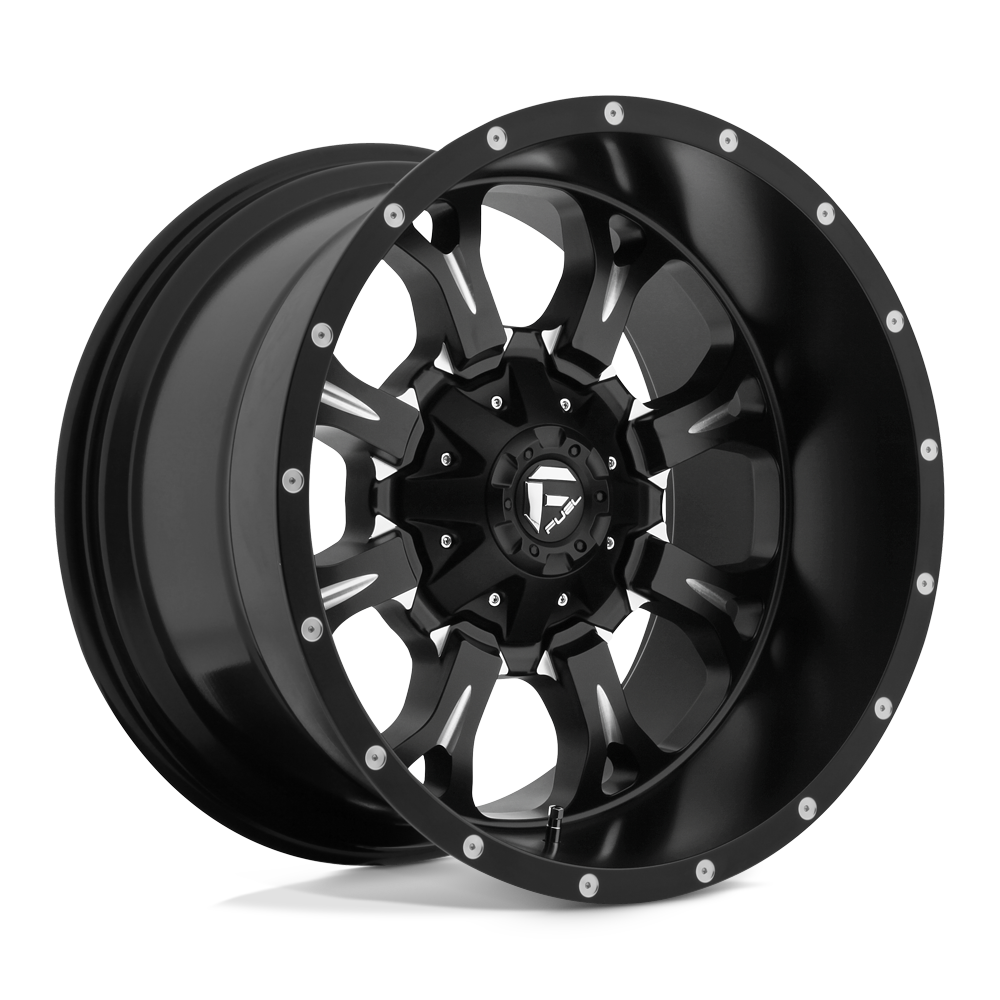 Fuel 1PC D517 KRANK MATTE BLACK MILLED