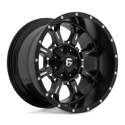 Fuel 1PC D517 KRANK MATTE BLACK MILLED