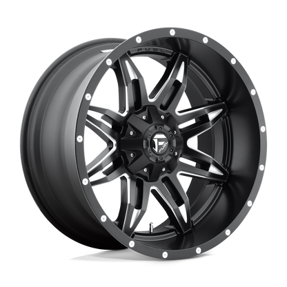 Fuel 1PC D567 LETHAL MATTE BLACK MILLED