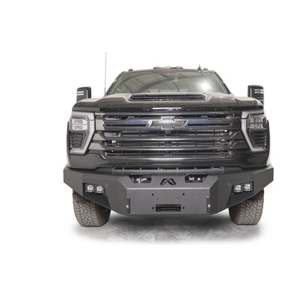 Fab Fours Premium Winch Front Bumper 2 Stage Black Powder Coated w/No Guard l CH24-A6151-1