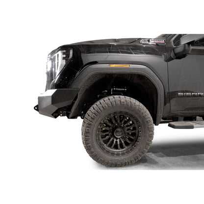 Fab Fours Premium Winch Front Bumper w/ No Guard 2 Stage Black Powder Coat w/ Sensor l GM24-A6251-1