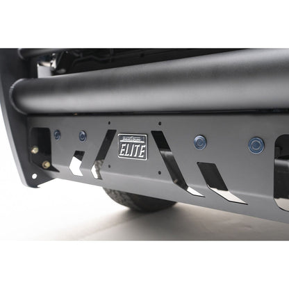 Fab Fours Black Steel Front Bumper w/Full Grill Guard l GM20-Q5060-1