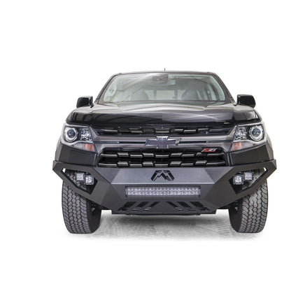 Fab Fours Vengeance Front Bumper No Guard Black Powder Coat 75 lbs. Weight 15 in. Height 71 in. Width 31.75 in. Depth l CC21-D5151-1
