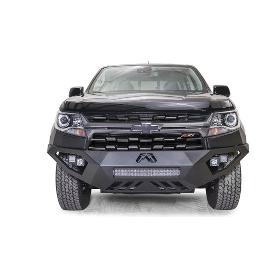 Fab Fours Vengeance Front Bumper No Guard Black Powder Coat 75 lbs. Weight 15 in. Height 71 in. Width 31.75 in. Depth l CC21-D5151-1