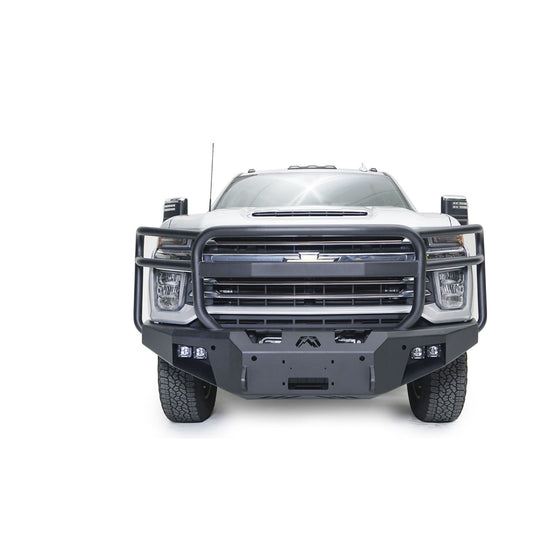 Fab Fours Premium Winch Front Bumper w/Full Grill Guard l CH20-A4950-1