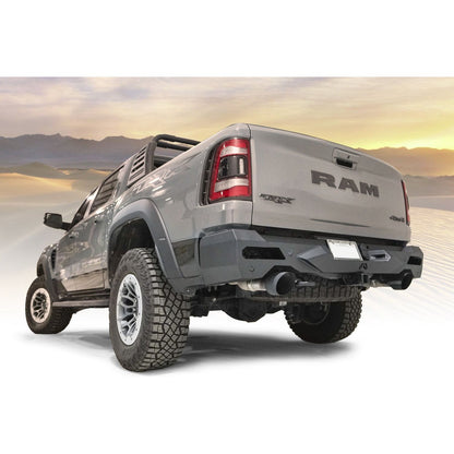 Fab Fours Vengeance Rear Bumper Receiver Hitch Wiring Locations Sensor Compatible 2 Stage Matte Black Powder Coat l DX21-E4551-1