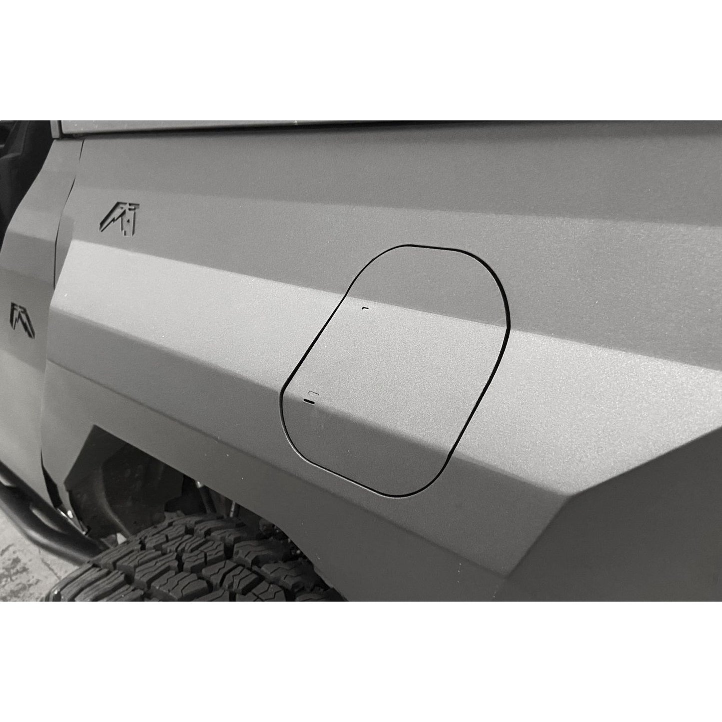 Fab Fours Fender Rear Matte Black Powder Coat l FB2001-1