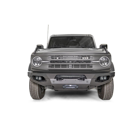 Fab Fours Matrix Front Bumper w/No Guard 2 Stage Matte Black Powder Coat l FB21-X5251-1