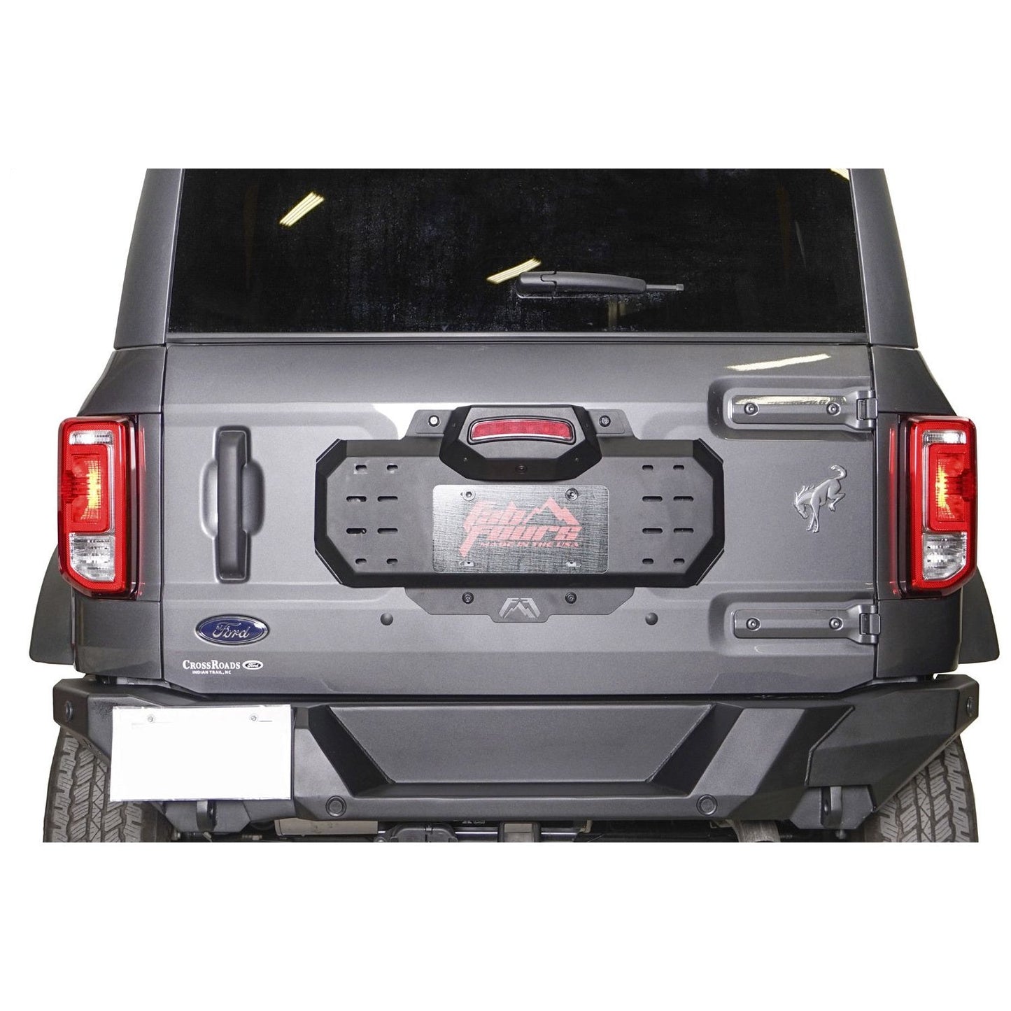 Fab Fours Spare Tire Delete 2 Stage Black Powder Coated l FB21-Z5251-1