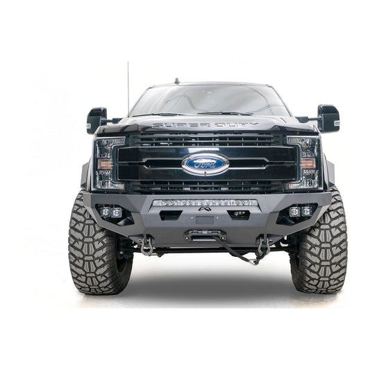 Fab Fours Matrix Front Bumper w/No Full Grill Guard ACC Compatible l FS17-X4161-1