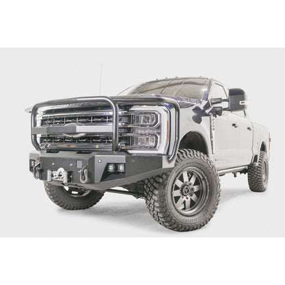 Fab Fours Premium Winch Front Bumper w/Full Grill Guard l FS23-A5950-1