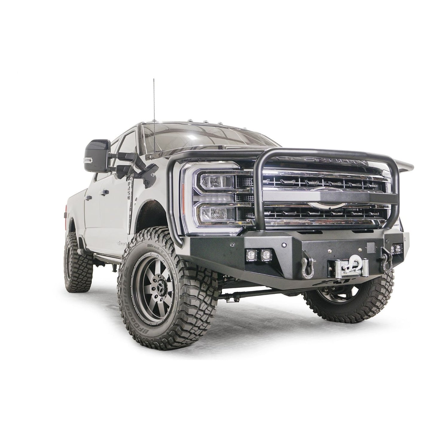 Fab Fours Premium Winch Front Bumper w/Full Grill Guard l FS23-A5950-1