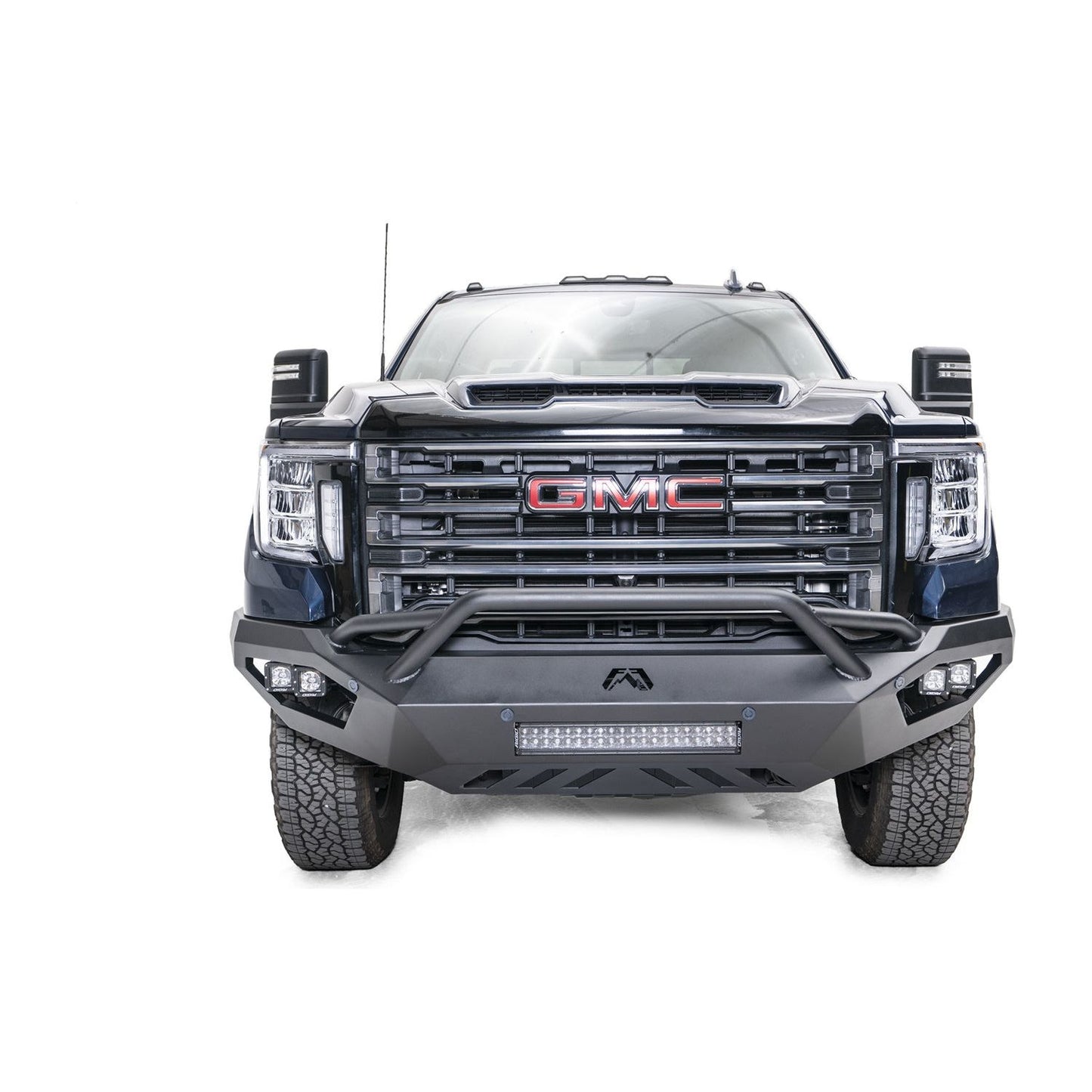 Fab Fours Vengeance Front Bumper w/Pre Runner Guard l GM20-V5052-1
