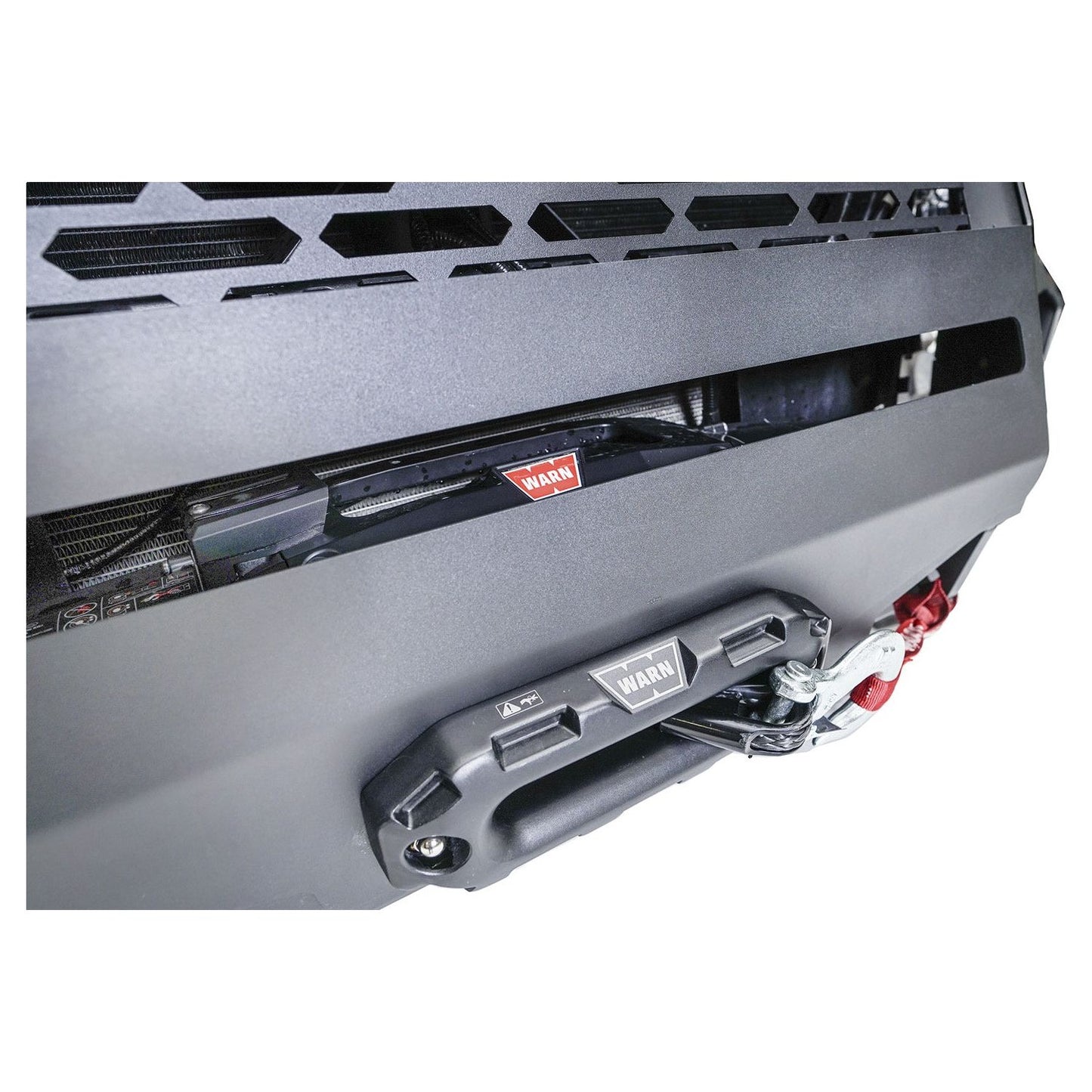 Fab Fours Grumper Front Winch Bumper 2 Stage Black Powder Coat l GR4700-1