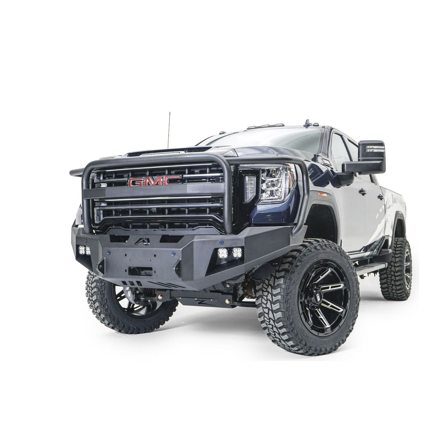 Fab Fours Premium Winch Front Bumper w/Full Grill Guard l GM20-A5050-1