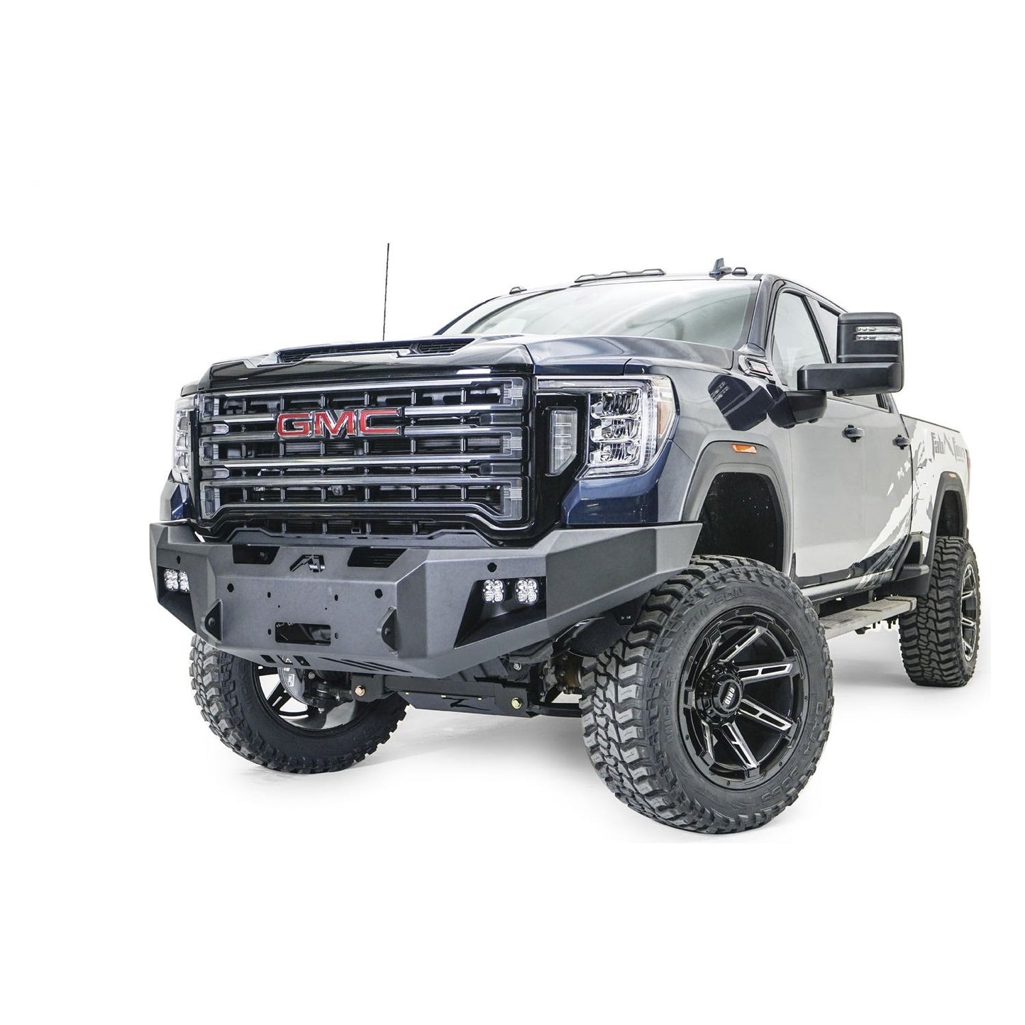 Fab Fours Premium Winch Front Bumper w/No Guard l GM20-A5051-1