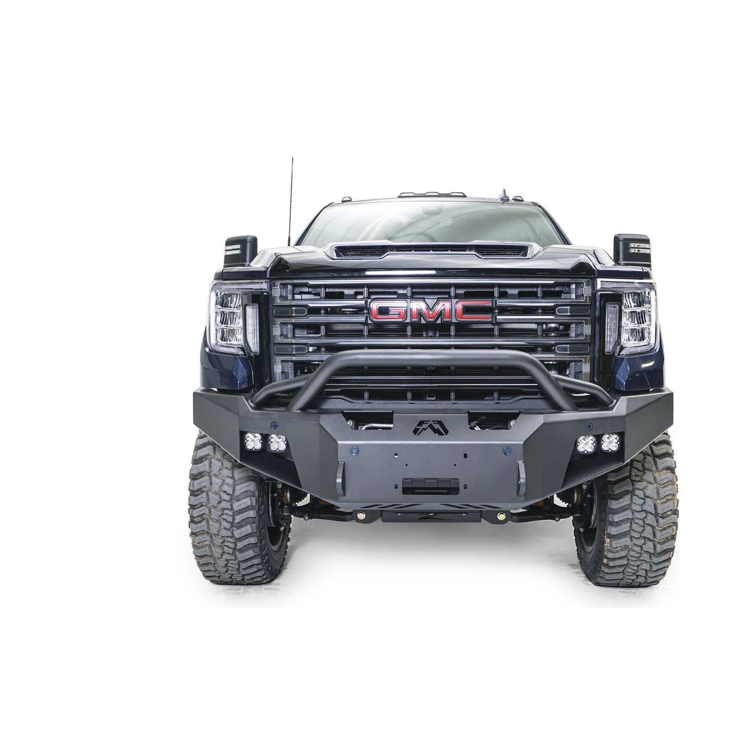 Fab Fours Premium Winch Front Bumper w/Pre-Runner Guard l GM20-A5052-1