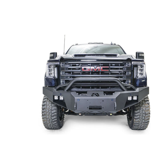 Fab Fours Premium Winch Front Bumper w/Pre-Runner Guard l GM20-A5052-1