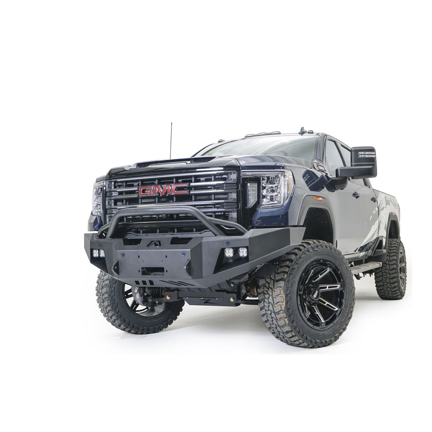 Fab Fours Premium Winch Front Bumper w/Pre-Runner Guard l GM20-A5052-1