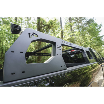 Fab Fours Overland Rack Hold 700 lbs. Static Weight 300 lbs. Dyniamic Weight 2 Stae Matte Black Powder Coat l RACK01-01-1