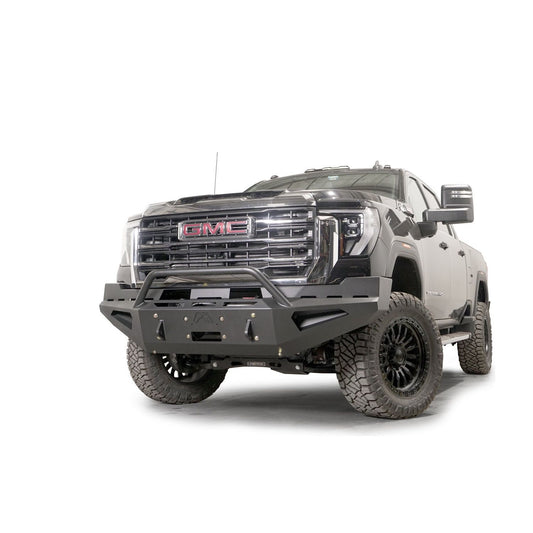 Fab Fours Red Steel Front Bumper w/ Pre-Runner Guard l GM24-RS6262-1