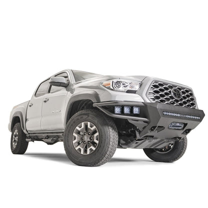 Fab Fours Winch Front Bumper w/No Guard 2 Stage Matte Black Powder Coat l TB16-01-1