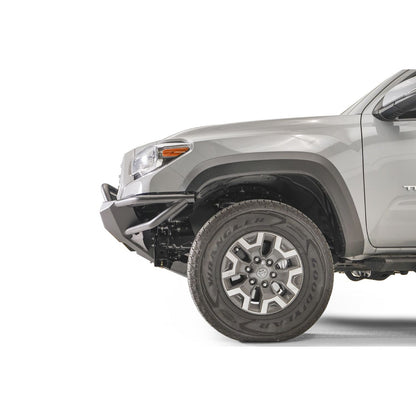 Fab Fours Winch Front Bumper w/Pre-Runner Guard 2 Stage Matte Black Powder Coat l TB16-02-1