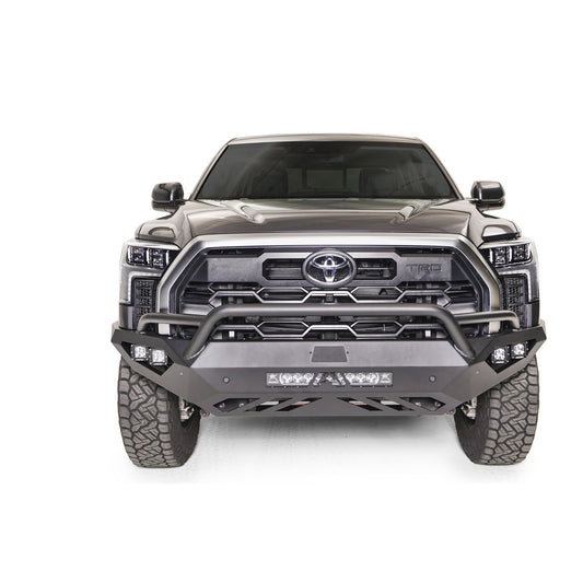 Fab Fours Vengeance Front Bumper 2 Stage Black Powder Coated w/Pre-Runner Guard l TT22-D5452-1