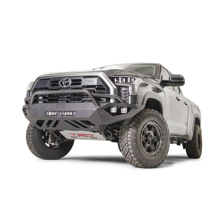 Fab Fours Vengeance Front Bumper 2 Stage Black Powder Coated w/Pre-Runner Guard l TT22-D5452-1