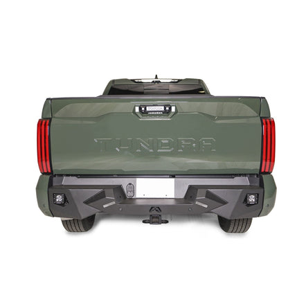 Fab Fours Vengeance Rear Bumper 2 Stage Black Powder Coated l TT22-E5451-1
