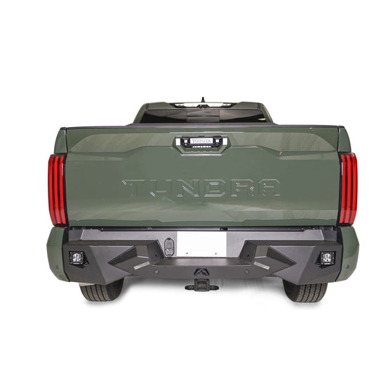 Fab Fours Vengeance Rear Bumper 2 Stage Black Powder Coated l TT22-E5451-1