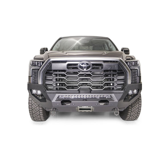 Fab Fours Matrix Front Bumper 2 Stage Black Powder Coated No Guard l TT22-X5451-1