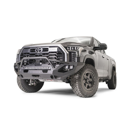 Fab Fours Matrix Front Bumper 2 Stage Black Powder Coated w/Pre-Runner Guard l TT22-X5452-1