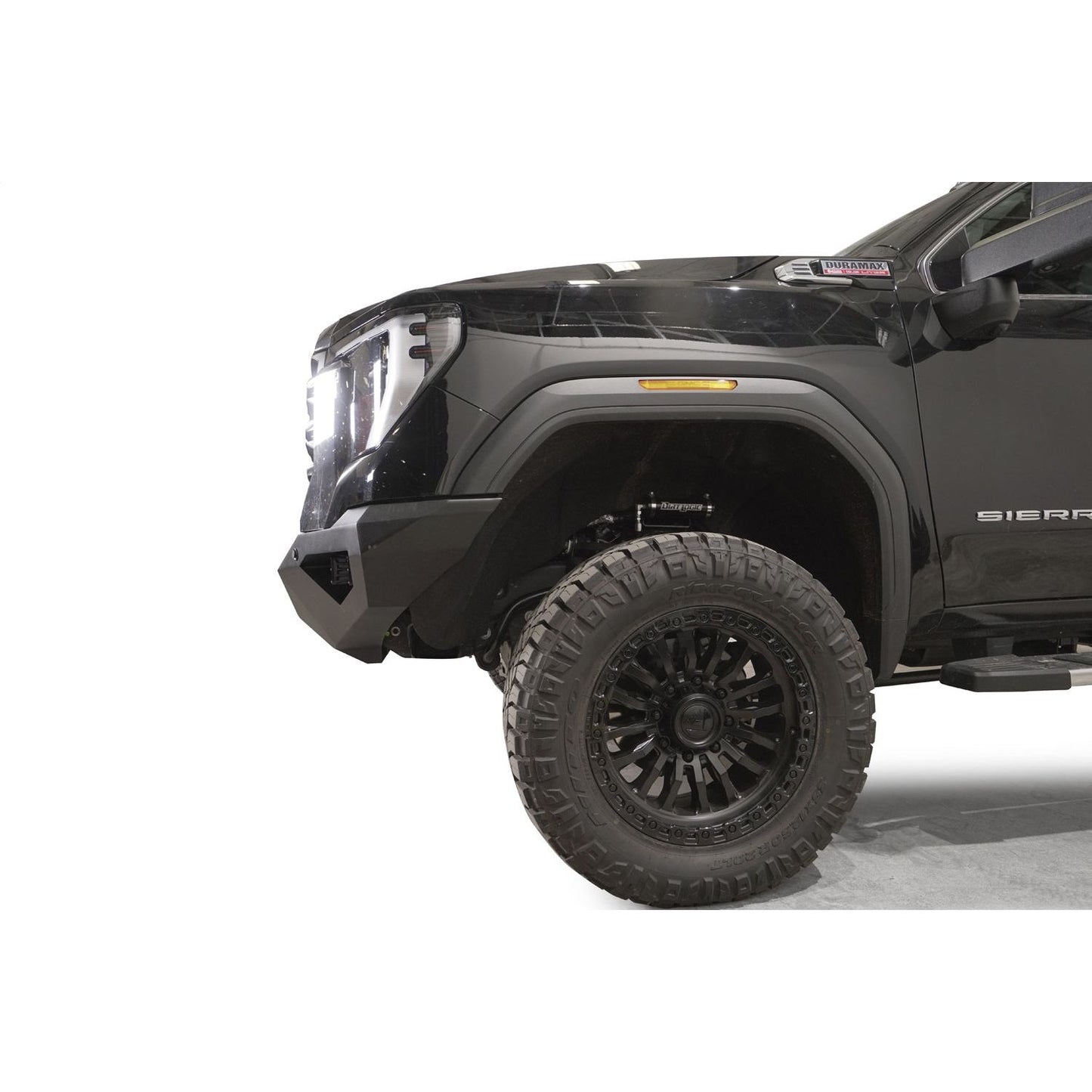Fab Fours Vengeance Front Bumper w/ No Guard 2 Stage Black Powder Coat l GM24-V6251-1