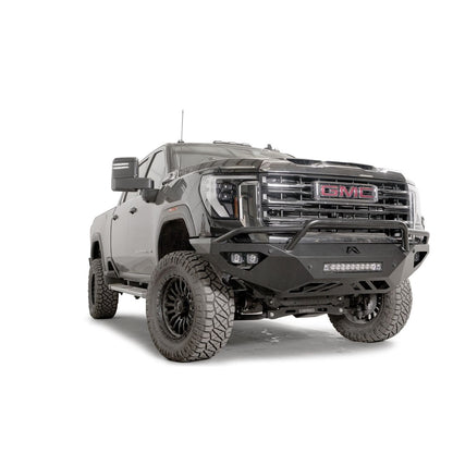Fab Fours Vengeance Front Bumper w/ Pre-Runner Guard 2 Stage Black Powder Coat l GM24-V6252-1