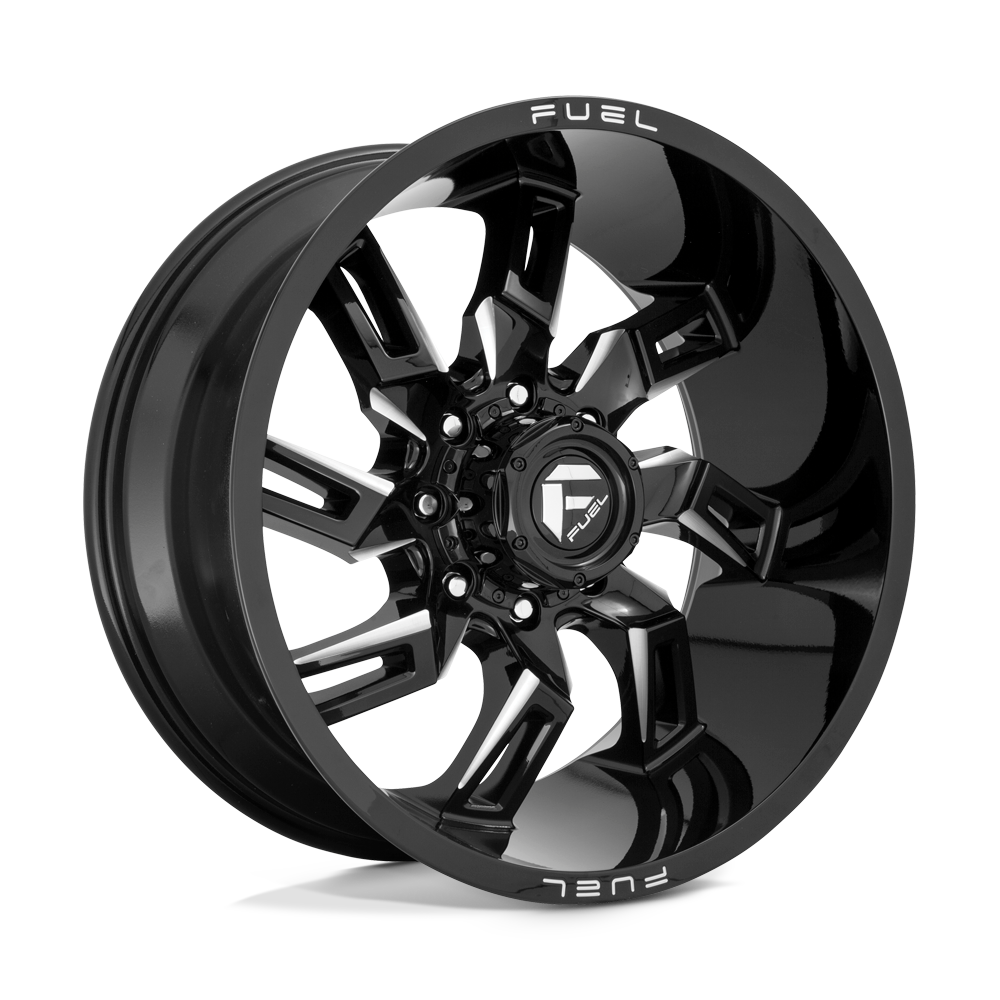 Fuel 1PC D747 LOCKDOWN GLOSS BLACK MILLED