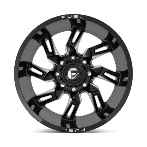 Fuel 1PC D747 LOCKDOWN GLOSS BLACK MILLED