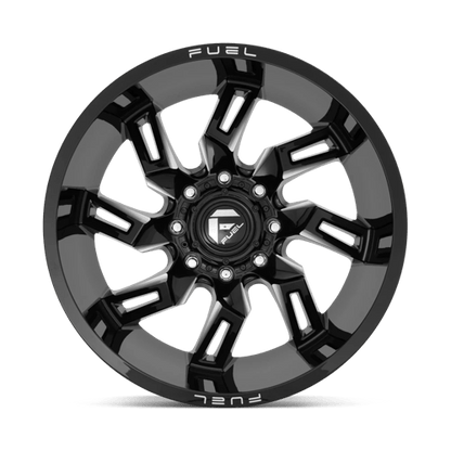 Fuel 1PC D747 LOCKDOWN GLOSS BLACK MILLED