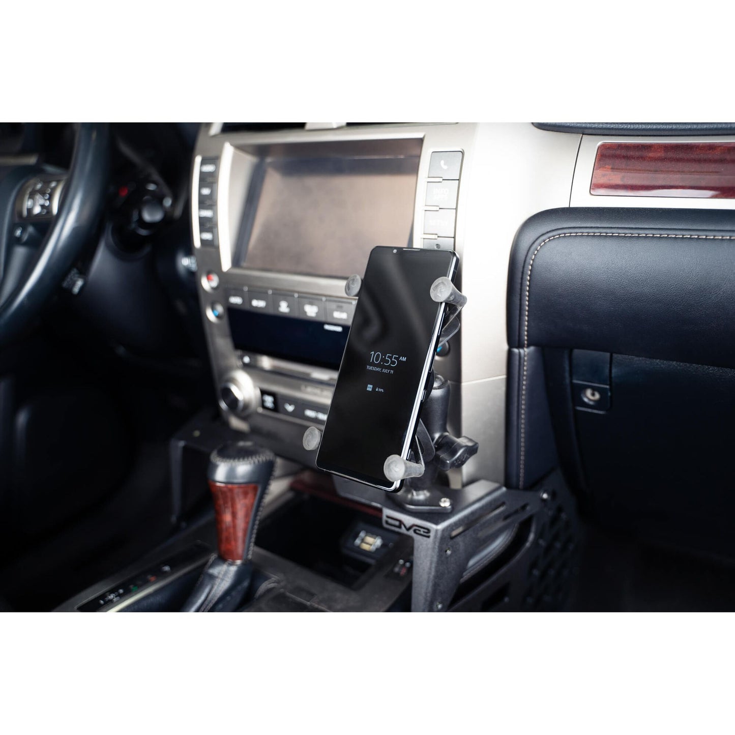 DV8 Off-Road 2010-2021 Lexus GX 460 | Center Console Molle Panels & Digital Device Bridge C3| CCGX-02