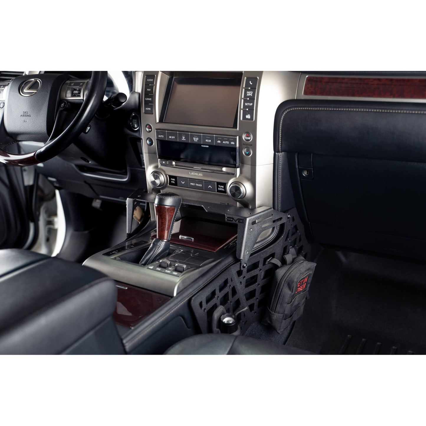 DV8 Off-Road 2010-2021 Lexus GX 460 | Center Console Molle Panels & Digital Device Bridge C3| CCGX-02