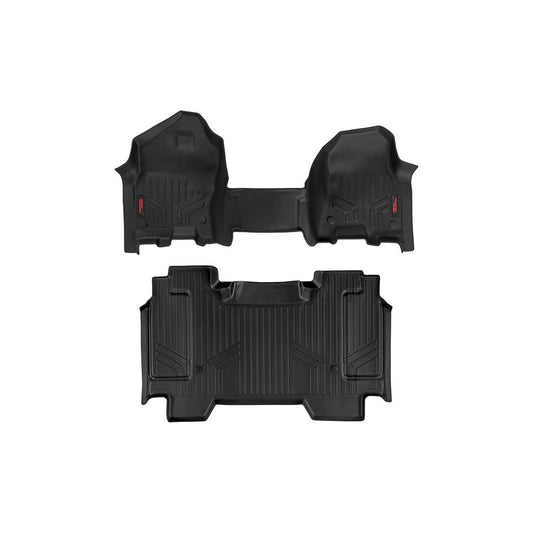 Rough Country Crew Cab Floor Mats I M-31410