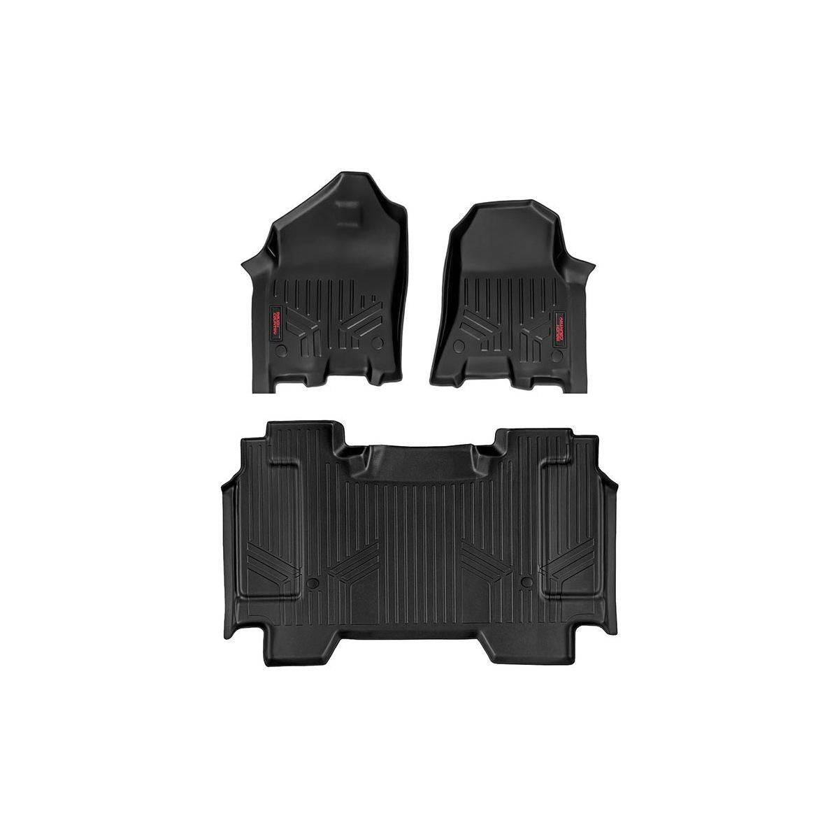 Rough Country Crew Cab Floor Mats I M-31412
