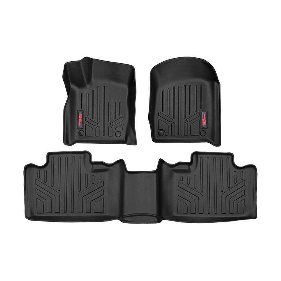Rough Country Factory "Post" Style Floor Mat Connector Floor Mats I M-60305